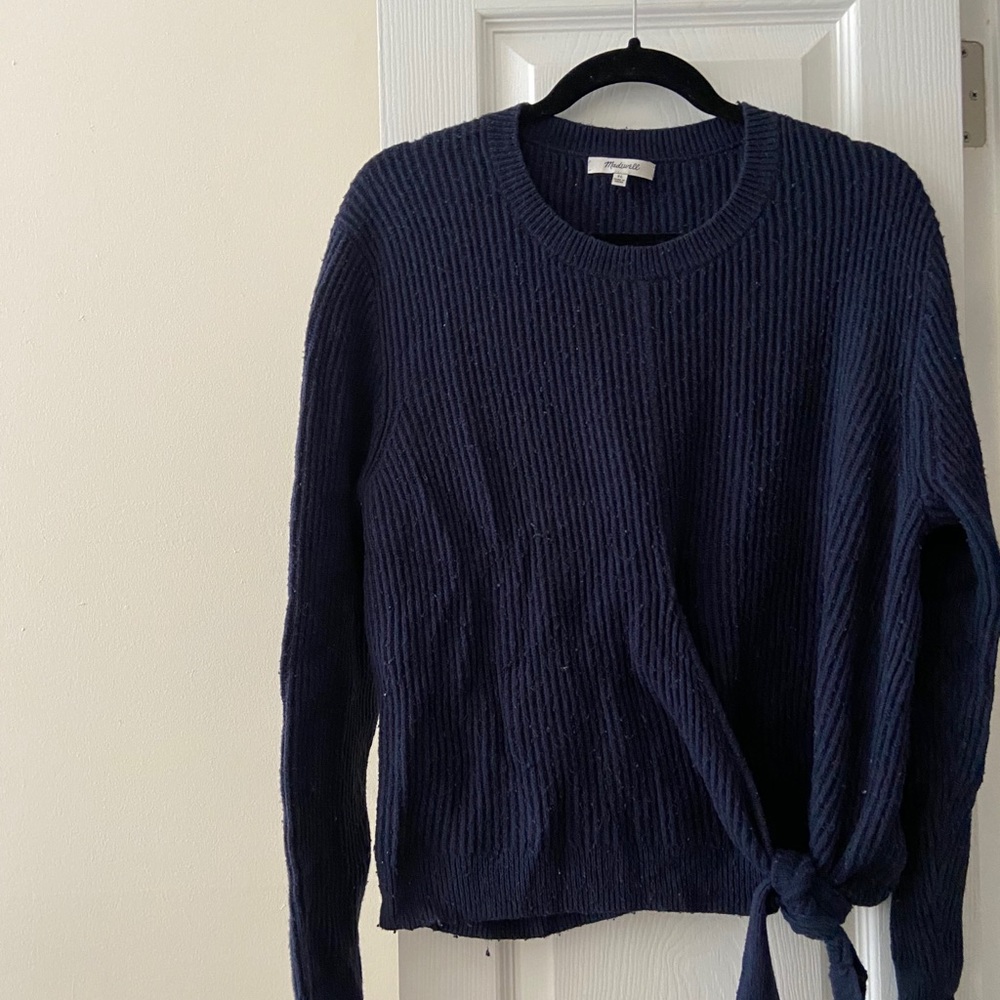 Madewell Tied blue Sweater